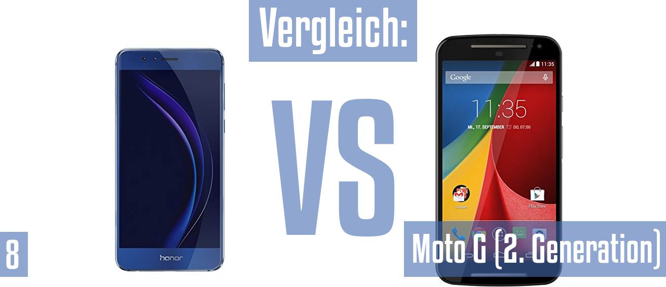 Honor 8 und Honor 8 im Vergleichstest