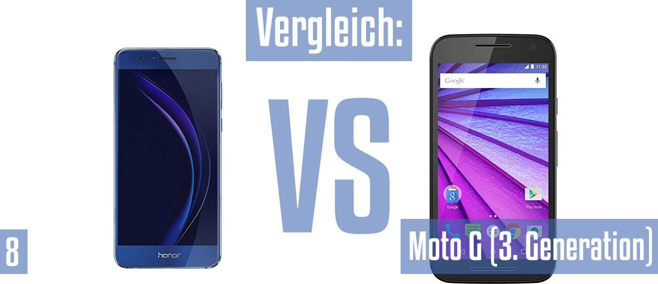 Honor 8 und Honor 8 im Vergleichstest