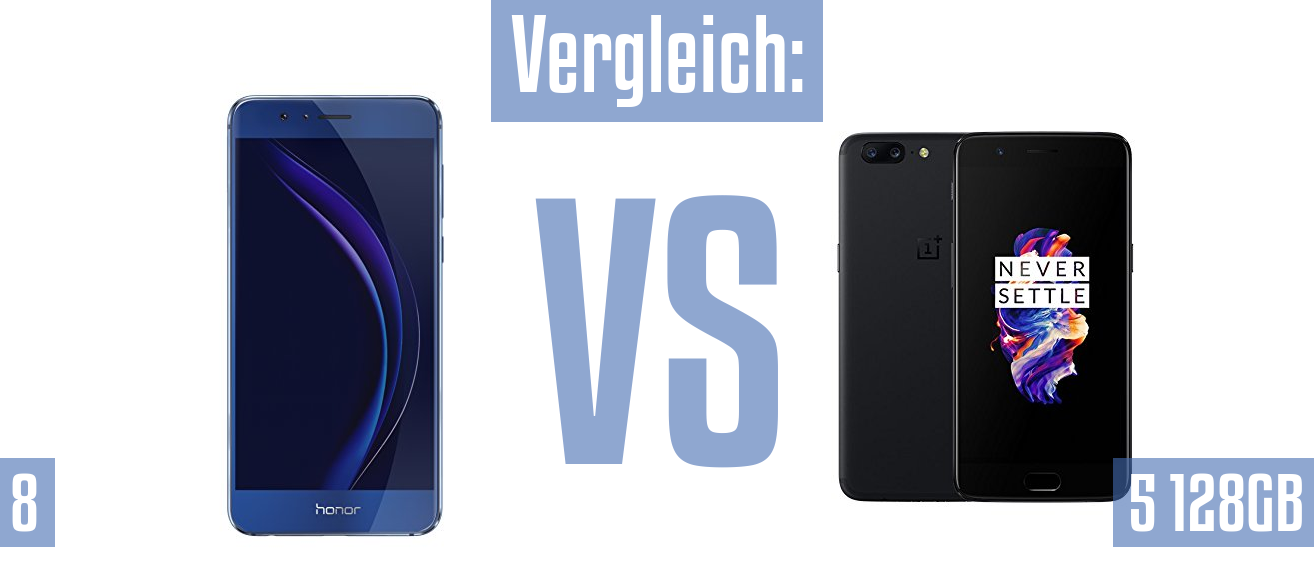 Honor 8 und Honor 8 im Vergleichstest