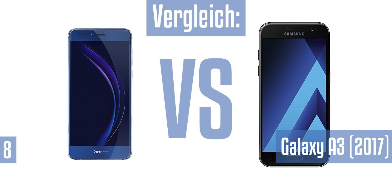 Honor 8 und Honor 8 im Vergleichstest