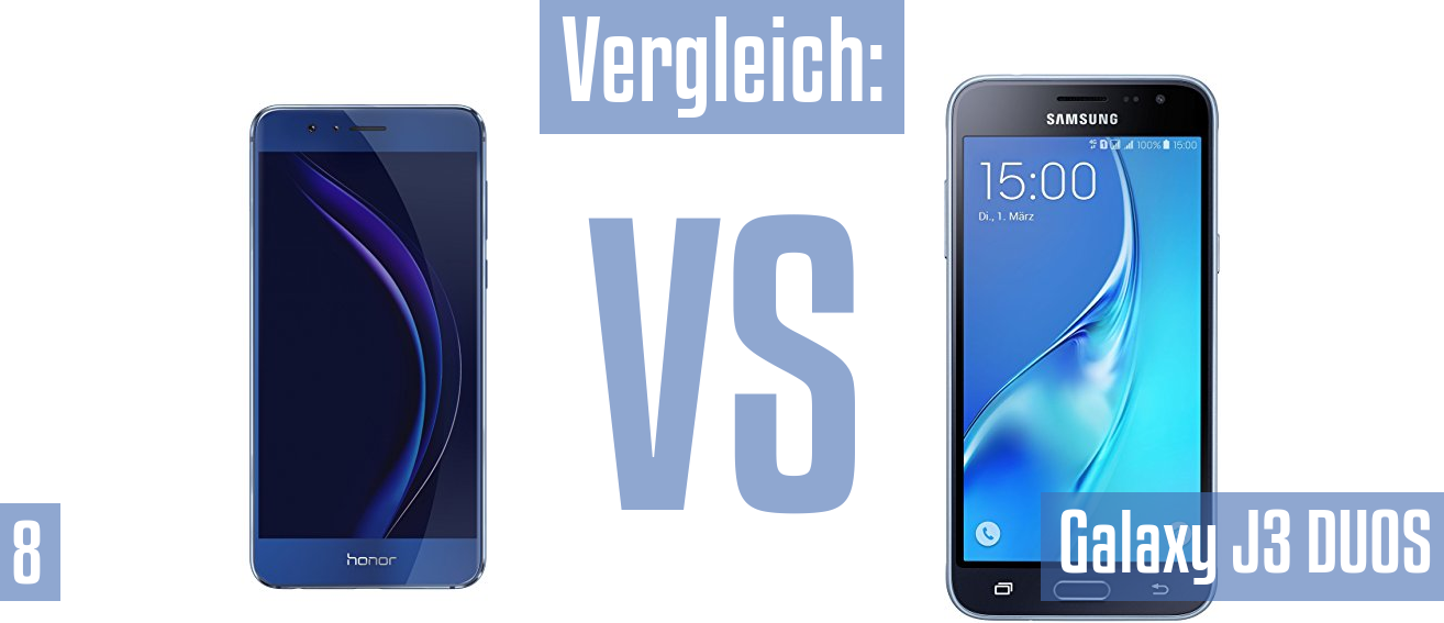 Honor 8 und Honor 8 im Vergleichstest