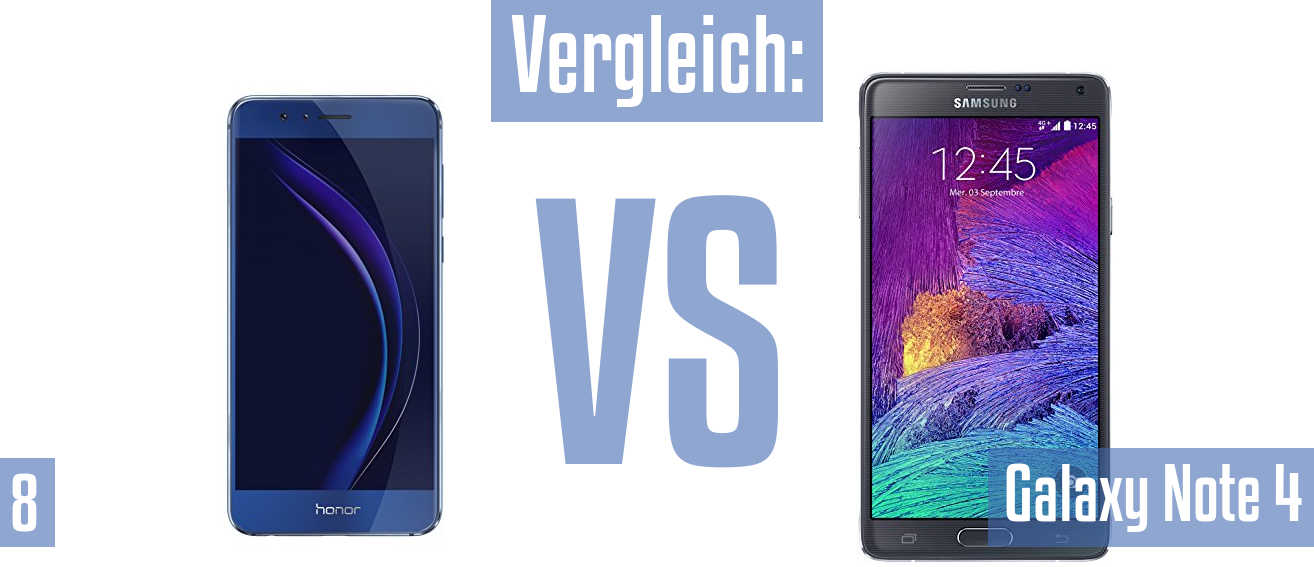 Honor 8 und Honor 8 im Vergleichstest