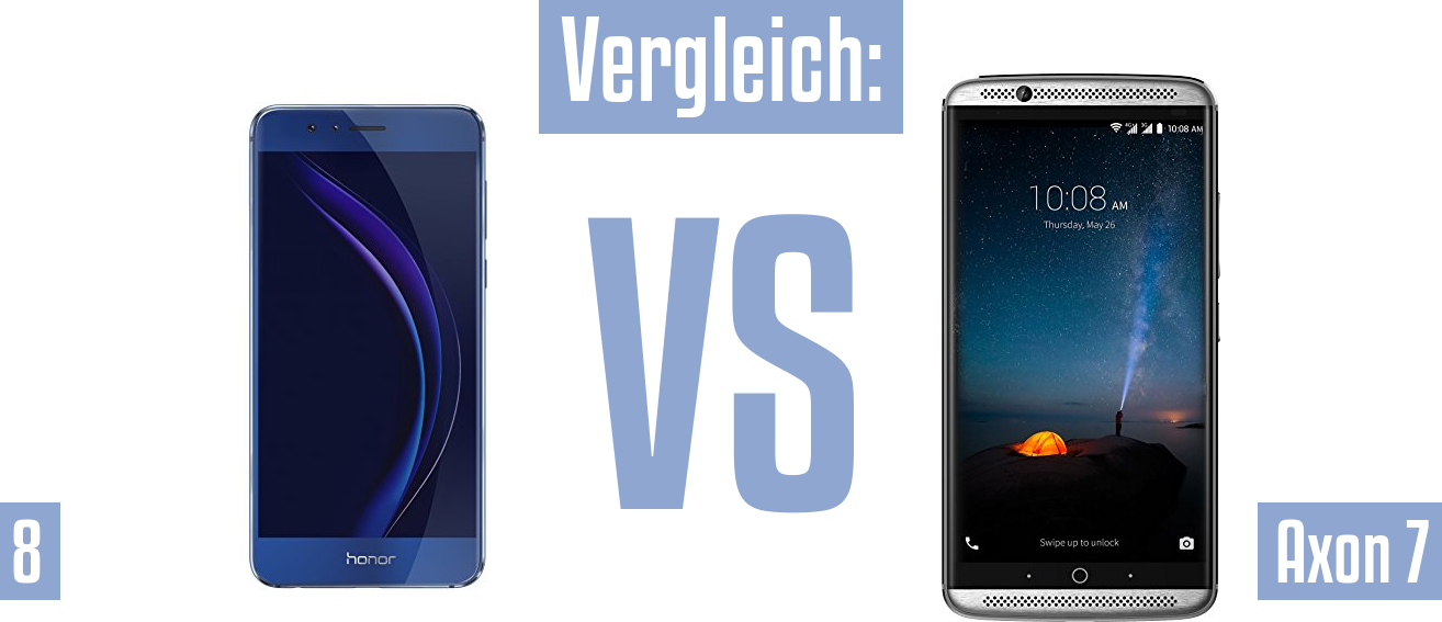 Honor 8 und Honor 8 im Vergleichstest