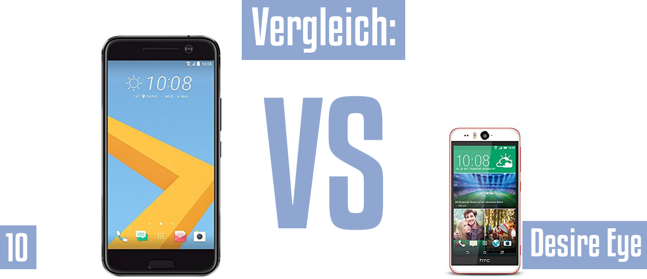 HTC 10 und HTC 10 im Vergleichstest