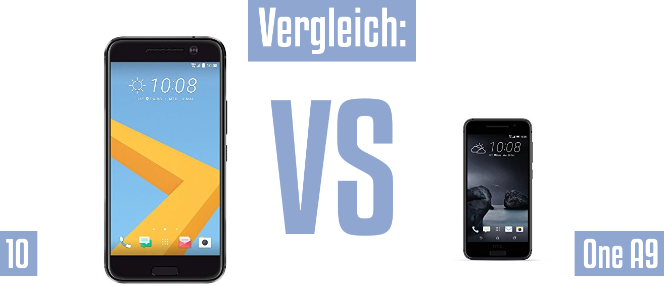 HTC 10 und HTC 10 im Vergleichstest