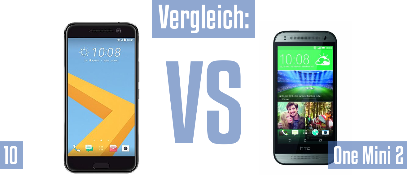 HTC 10 und HTC 10 im Vergleichstest