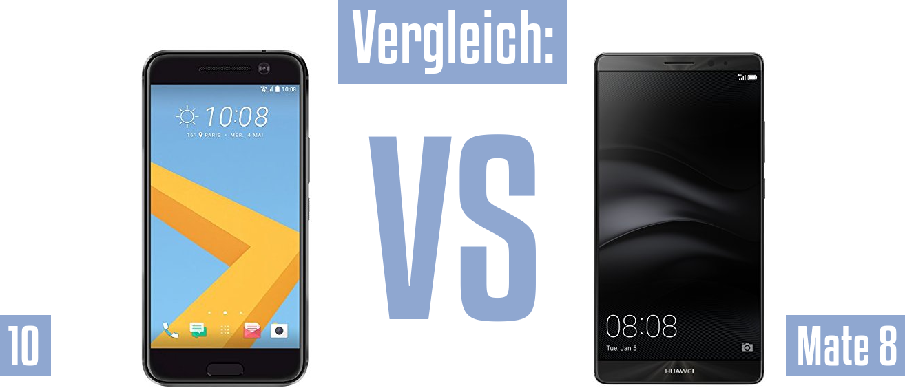 HTC 10 und HTC 10 im Vergleichstest