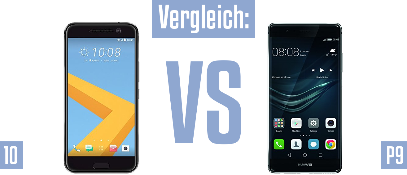 HTC 10 und HTC 10 im Vergleichstest