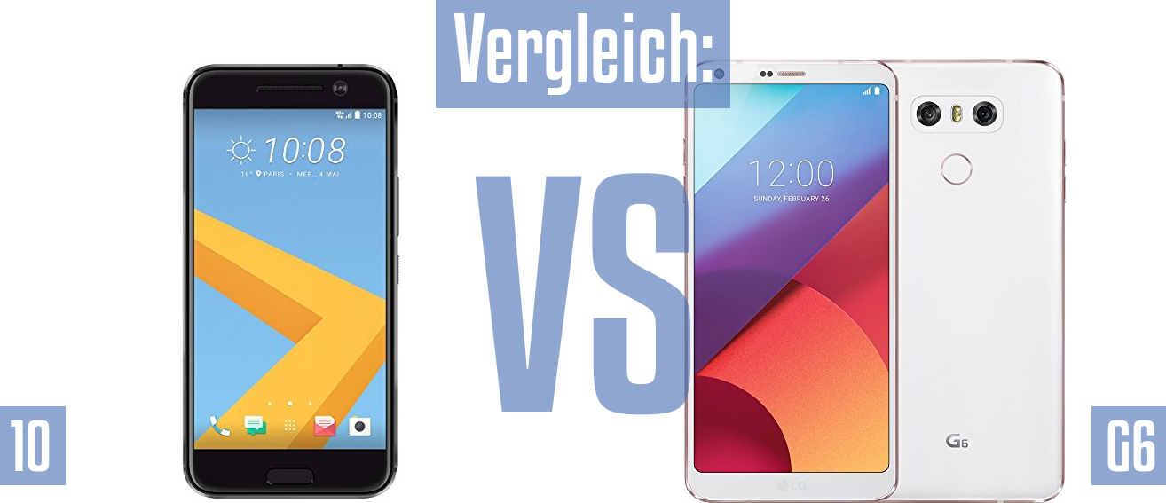 HTC 10 und HTC 10 im Vergleichstest