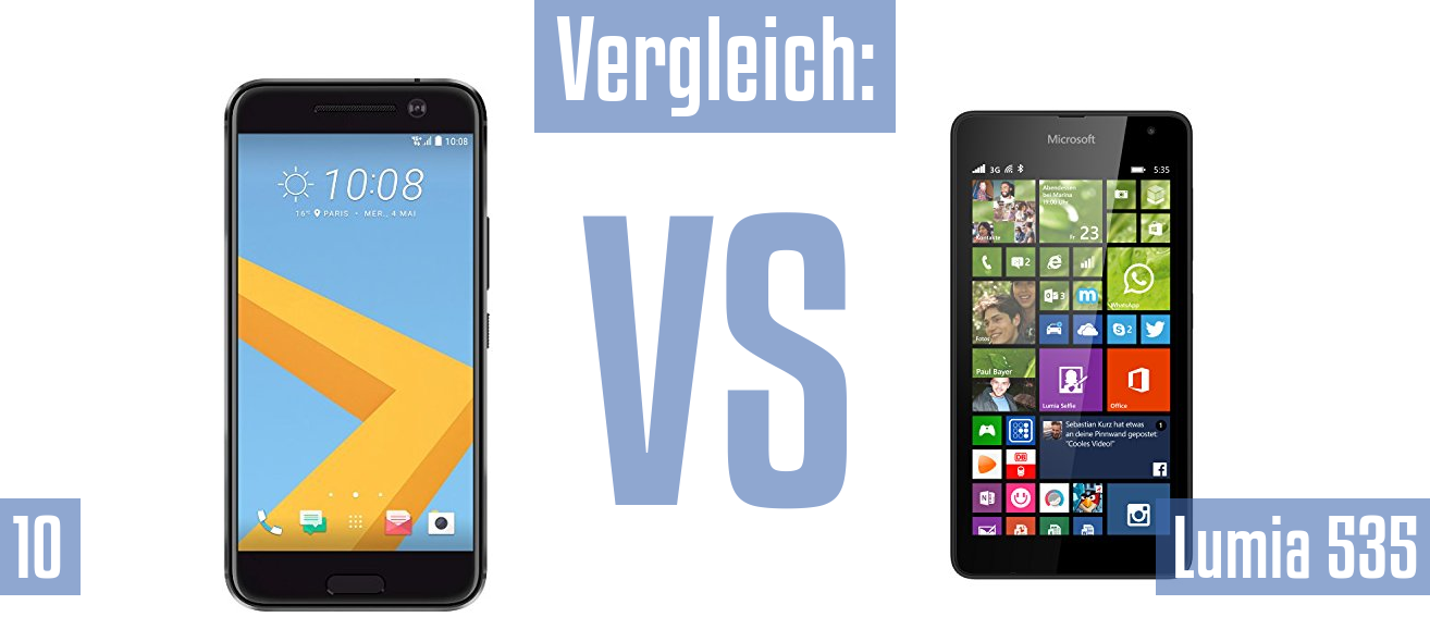 HTC 10 und HTC 10 im Vergleichstest