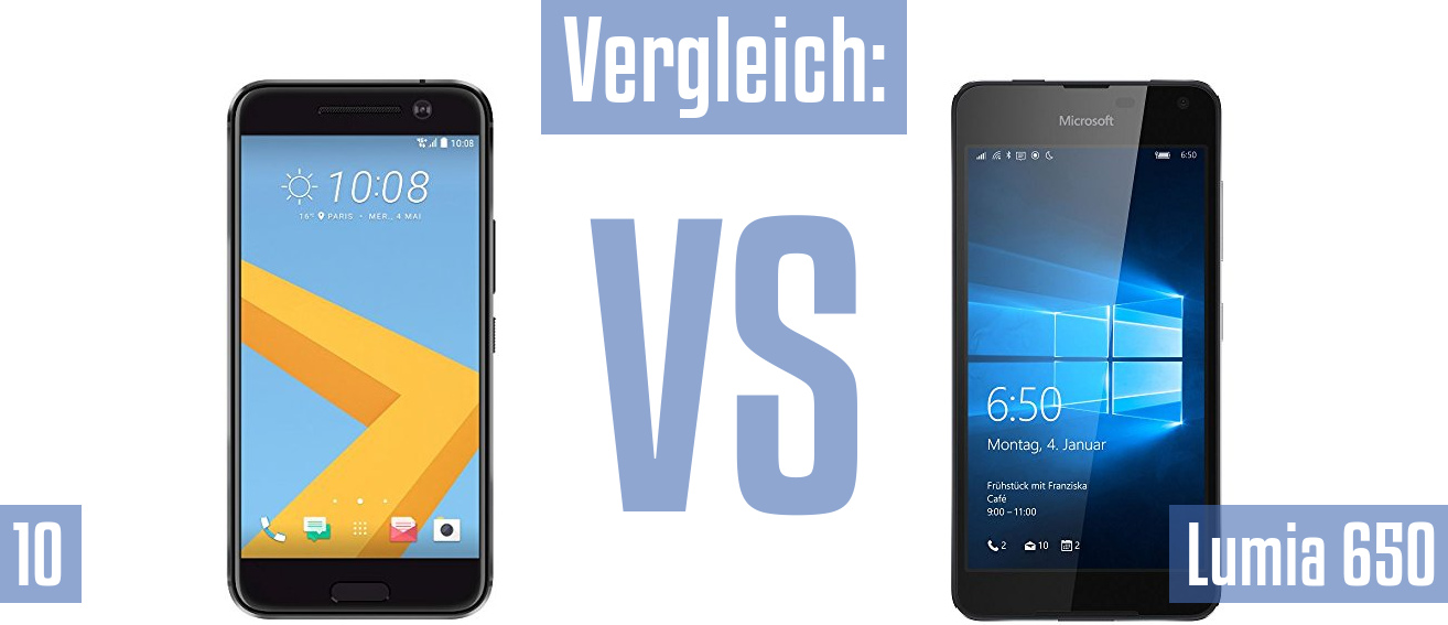 HTC 10 und HTC 10 im Vergleichstest