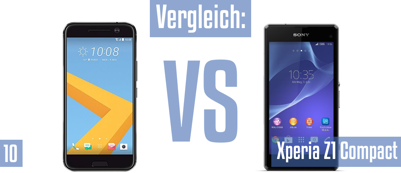 HTC 10 und HTC 10 im Vergleichstest