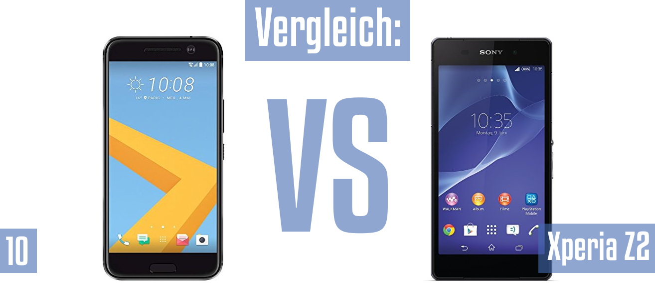 HTC 10 und HTC 10 im Vergleichstest