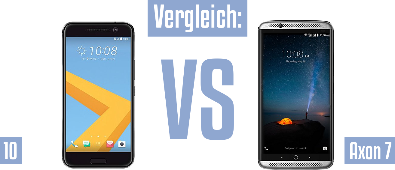 HTC 10 und HTC 10 im Vergleichstest