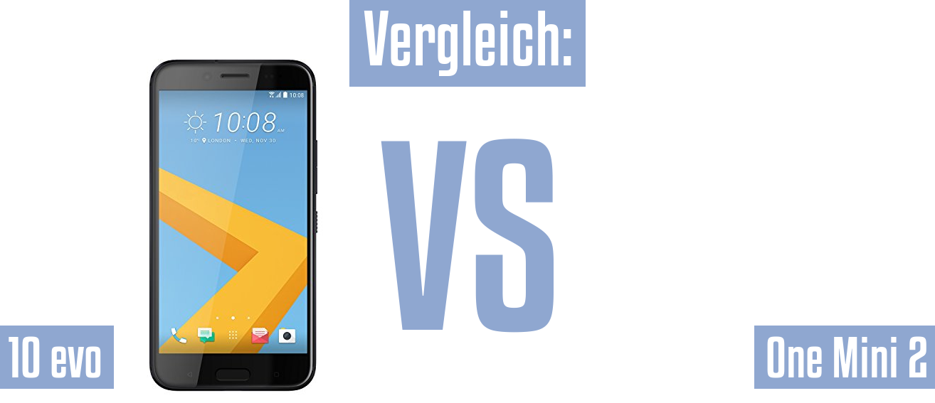 HTC 10 evo und HTC 10 evo im Vergleichstest