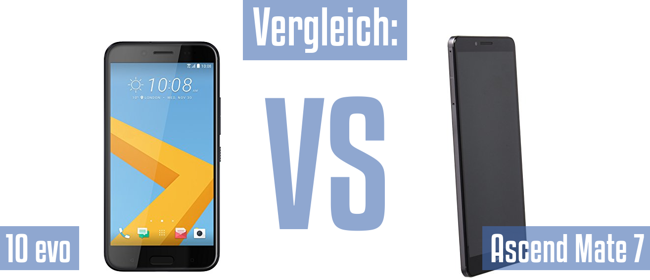 HTC 10 evo und HTC 10 evo im Vergleichstest