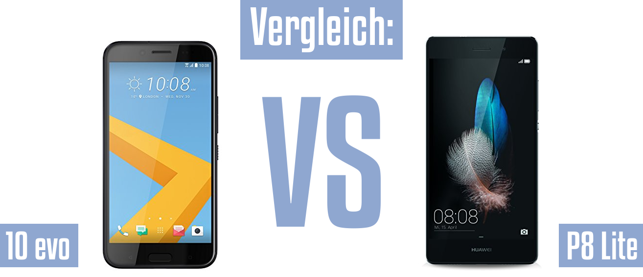 HTC 10 evo und HTC 10 evo im Vergleichstest