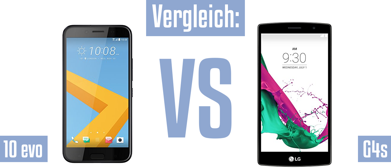 HTC 10 evo und HTC 10 evo im Vergleichstest