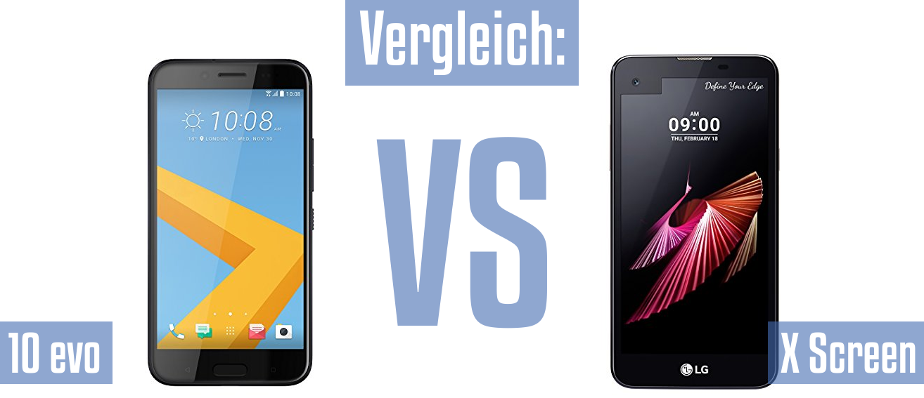 HTC 10 evo und HTC 10 evo im Vergleichstest