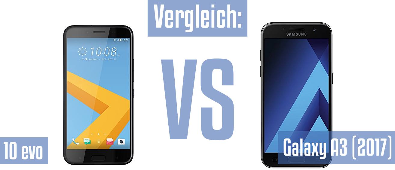 HTC 10 evo und HTC 10 evo im Vergleichstest