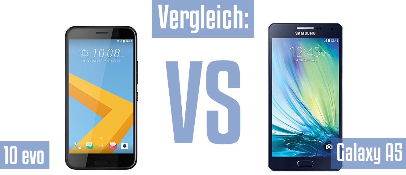 HTC 10 evo und HTC 10 evo im Vergleichstest