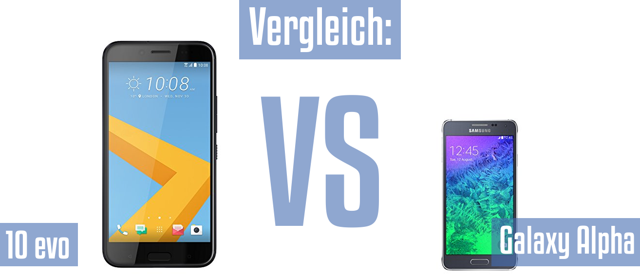 HTC 10 evo und HTC 10 evo im Vergleichstest