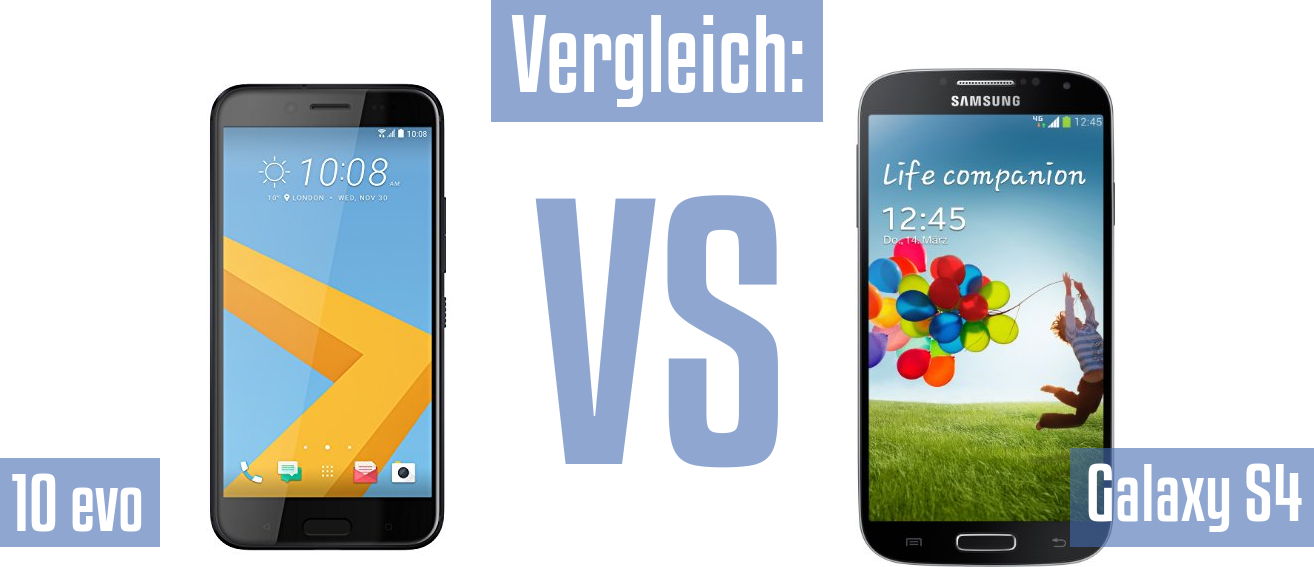 HTC 10 evo und HTC 10 evo im Vergleichstest