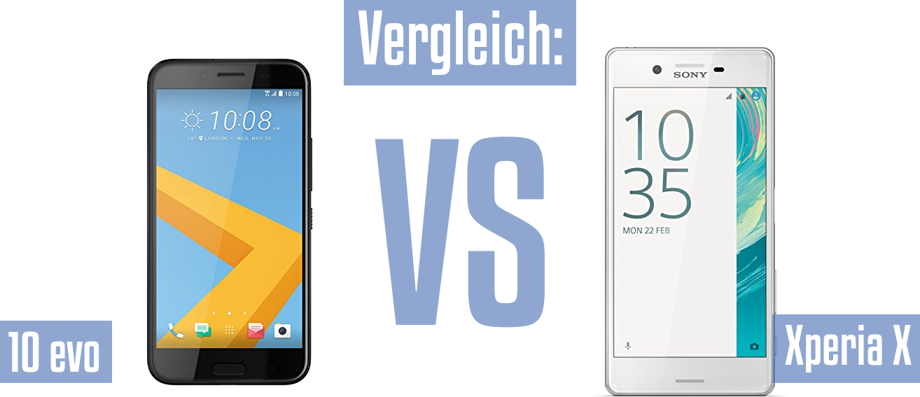 HTC 10 evo und HTC 10 evo im Vergleichstest