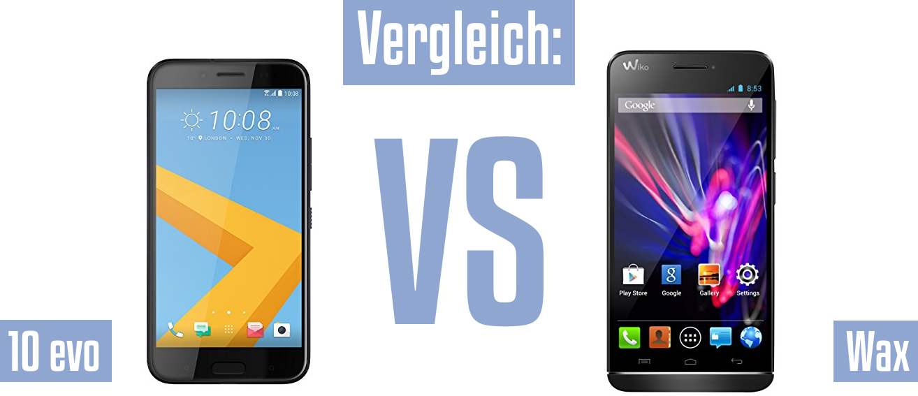 HTC 10 evo und HTC 10 evo im Vergleichstest