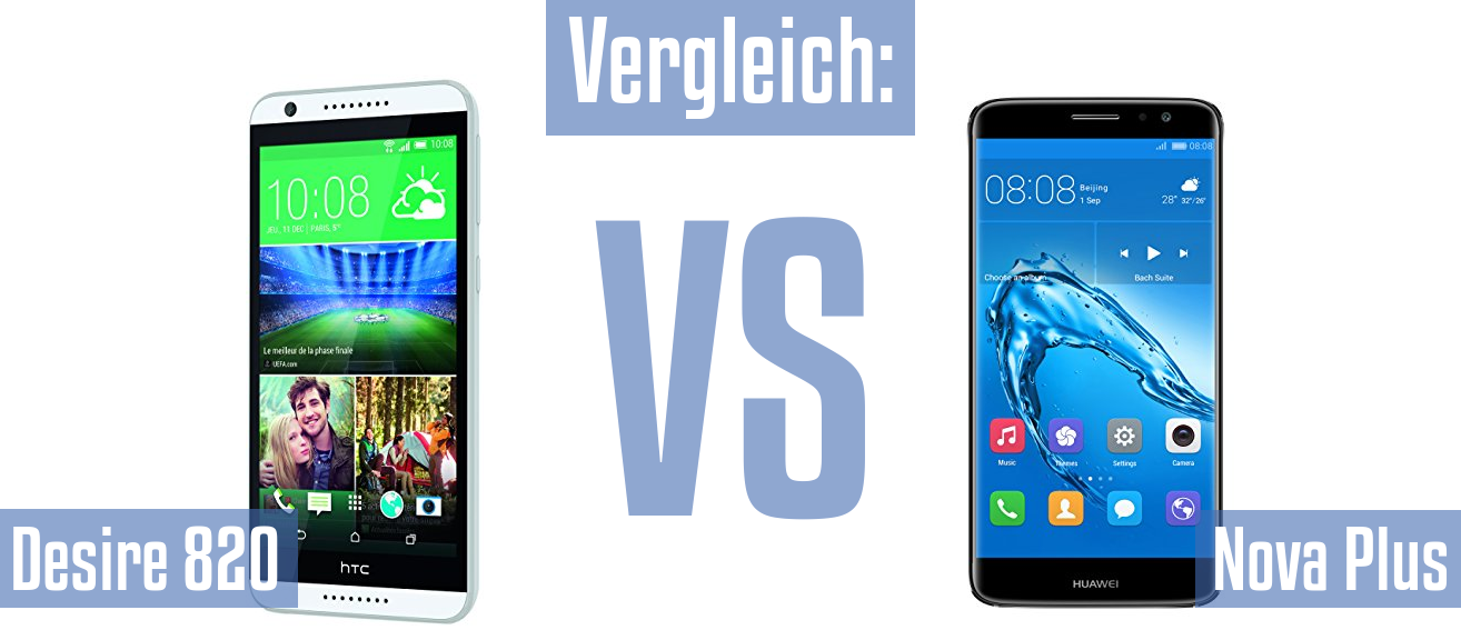 HTC Desire 820 und HTC Desire 820 im Vergleichstest