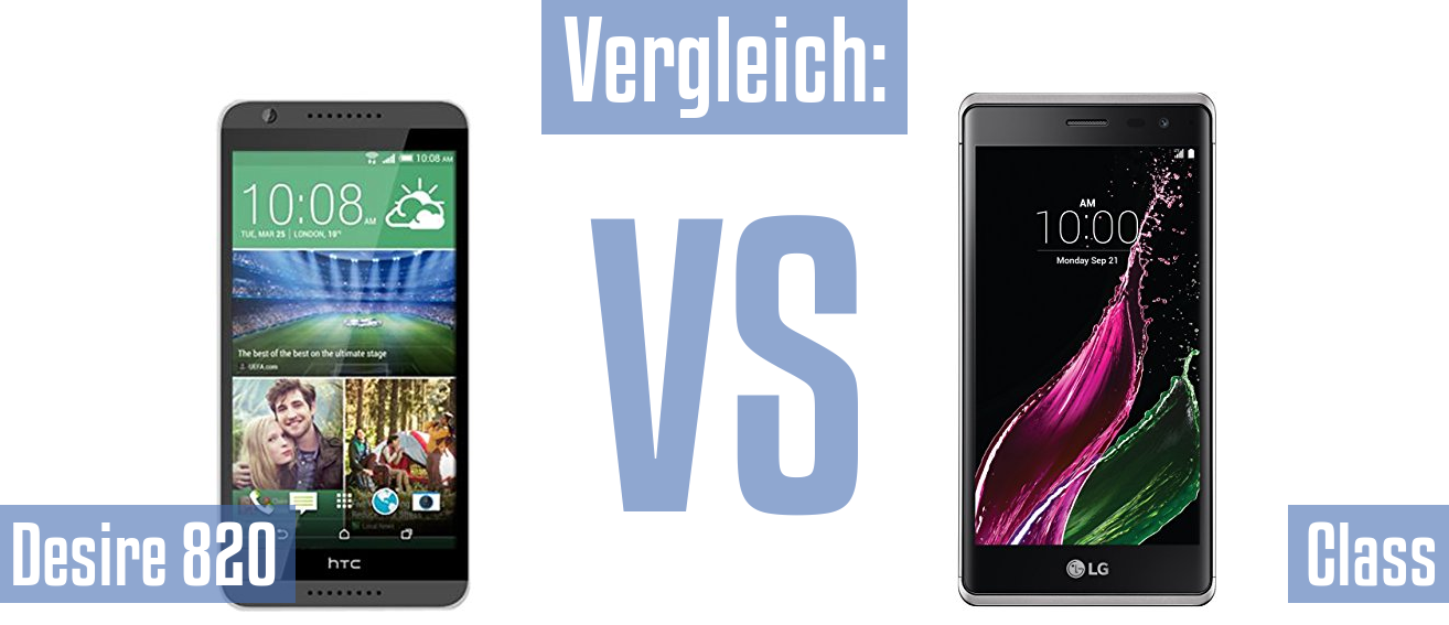 HTC Desire 820 und HTC Desire 820 im Vergleichstest