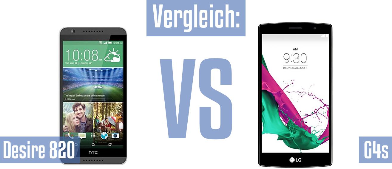 HTC Desire 820 und HTC Desire 820 im Vergleichstest