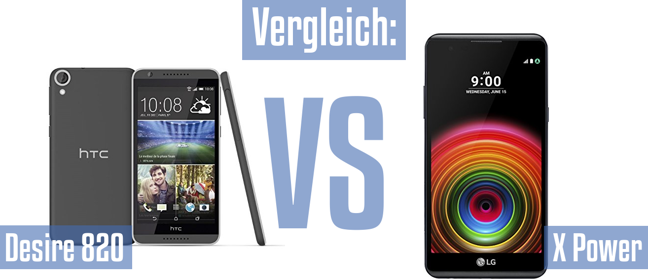 HTC Desire 820 und HTC Desire 820 im Vergleichstest