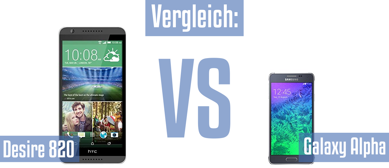 HTC Desire 820 und HTC Desire 820 im Vergleichstest