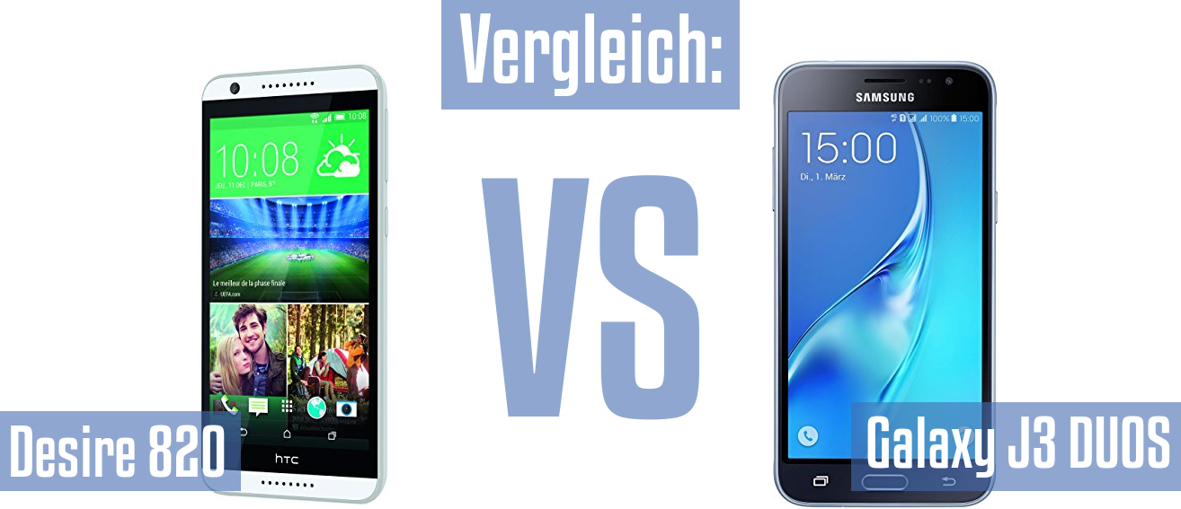 HTC Desire 820 und HTC Desire 820 im Vergleichstest