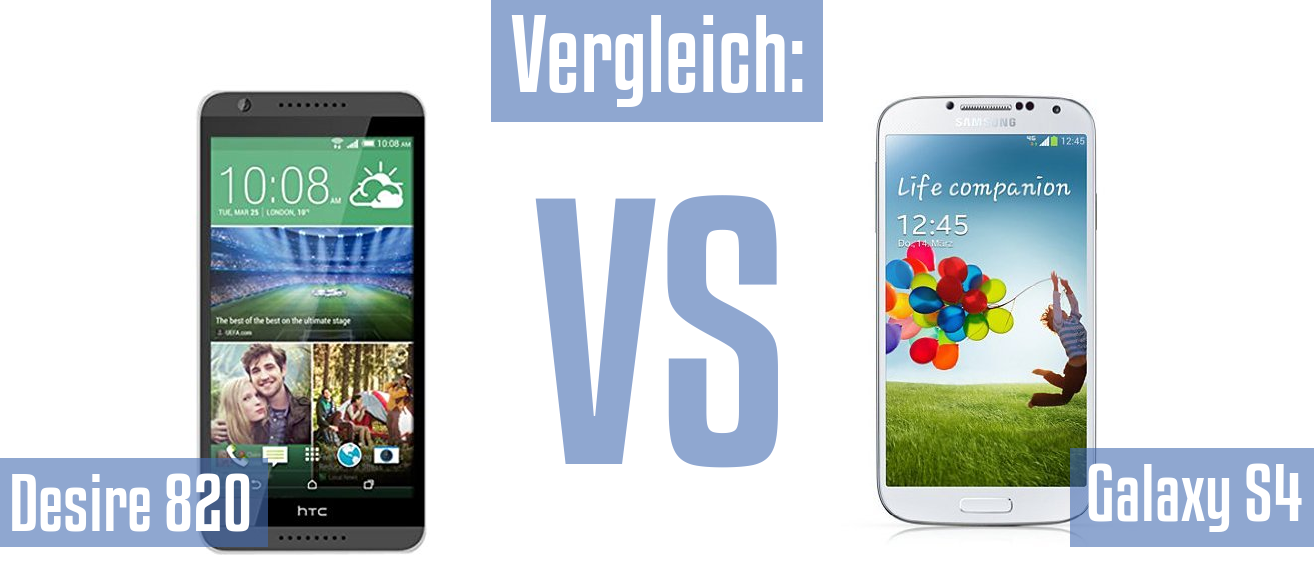 HTC Desire 820 und HTC Desire 820 im Vergleichstest