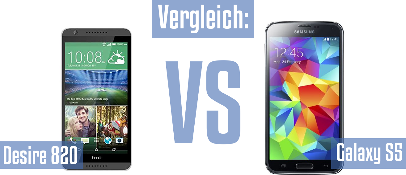 HTC Desire 820 und HTC Desire 820 im Vergleichstest