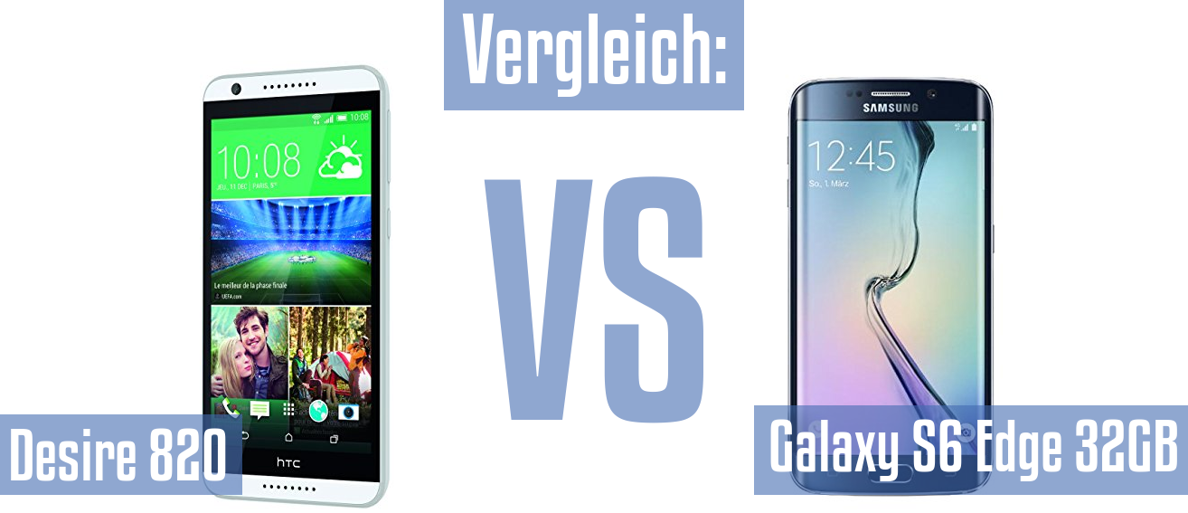 HTC Desire 820 und HTC Desire 820 im Vergleichstest