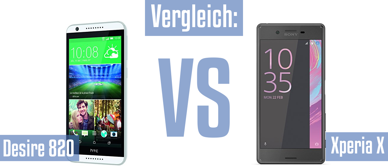 HTC Desire 820 und HTC Desire 820 im Vergleichstest