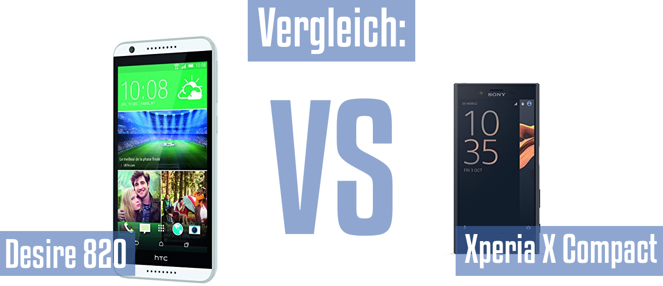 HTC Desire 820 und HTC Desire 820 im Vergleichstest