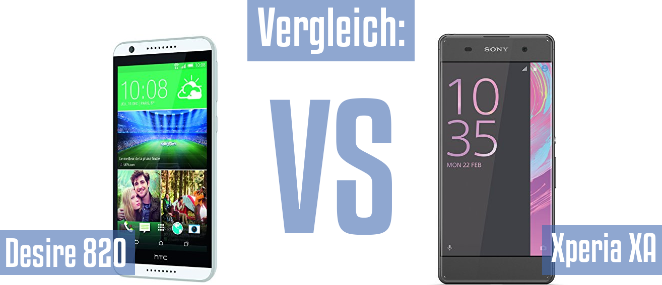 HTC Desire 820 und HTC Desire 820 im Vergleichstest