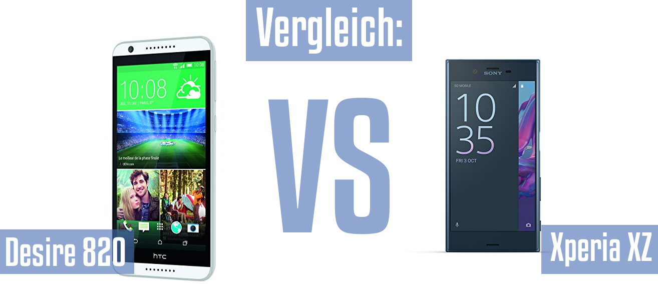 HTC Desire 820 und HTC Desire 820 im Vergleichstest