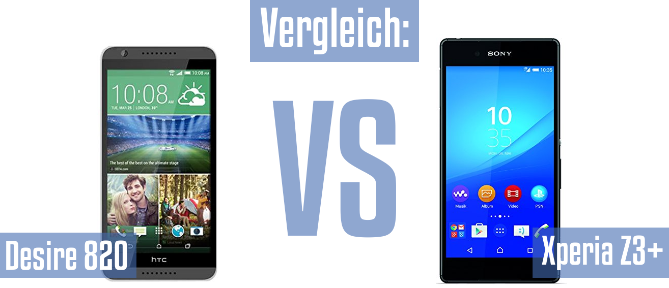 HTC Desire 820 und HTC Desire 820 im Vergleichstest