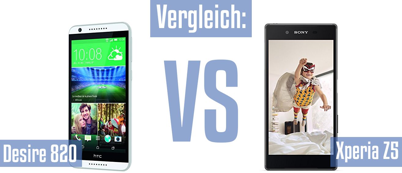 HTC Desire 820 und HTC Desire 820 im Vergleichstest