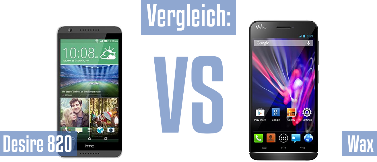 HTC Desire 820 und HTC Desire 820 im Vergleichstest