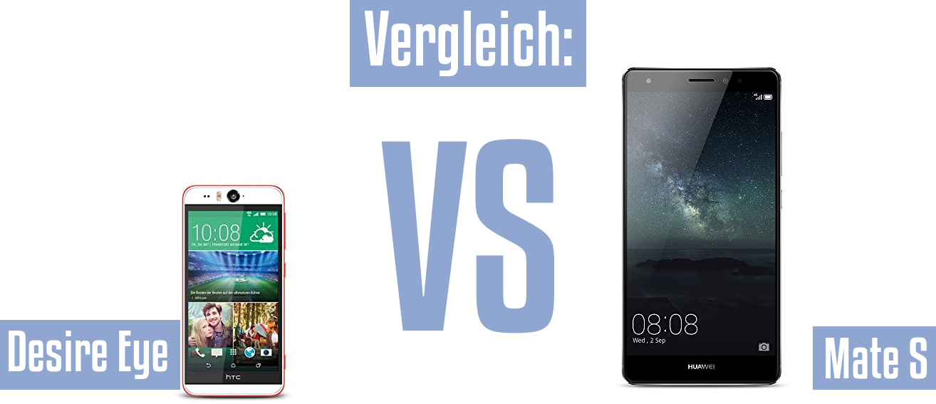 HTC Desire Eye und HTC Desire Eye im Vergleichstest