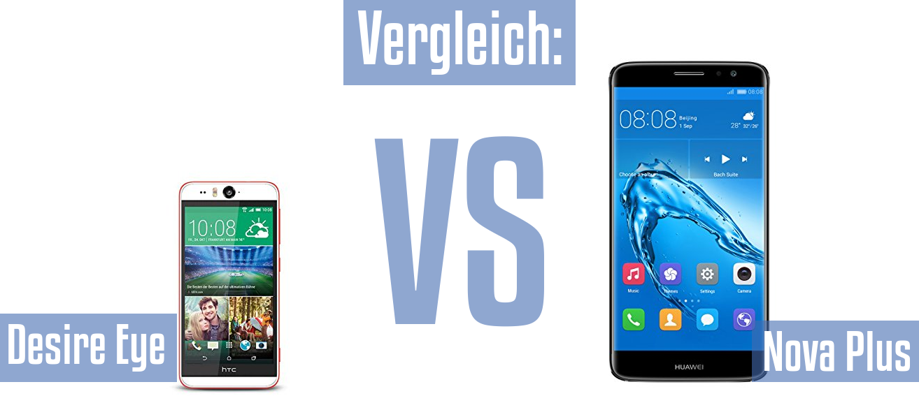 HTC Desire Eye und HTC Desire Eye im Vergleichstest