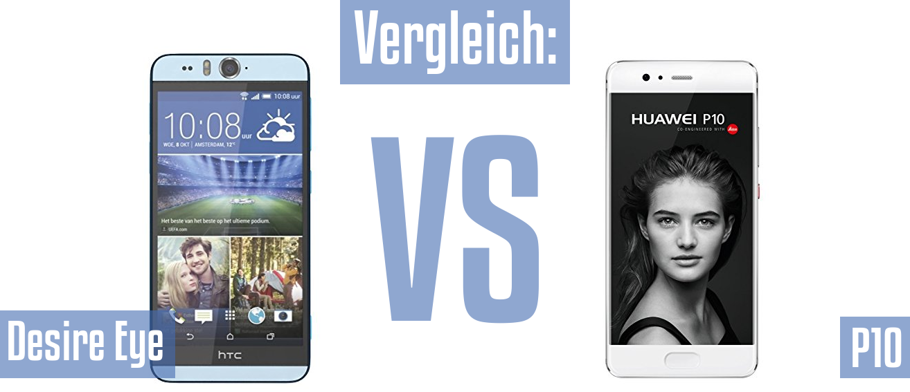 HTC Desire Eye und HTC Desire Eye im Vergleichstest