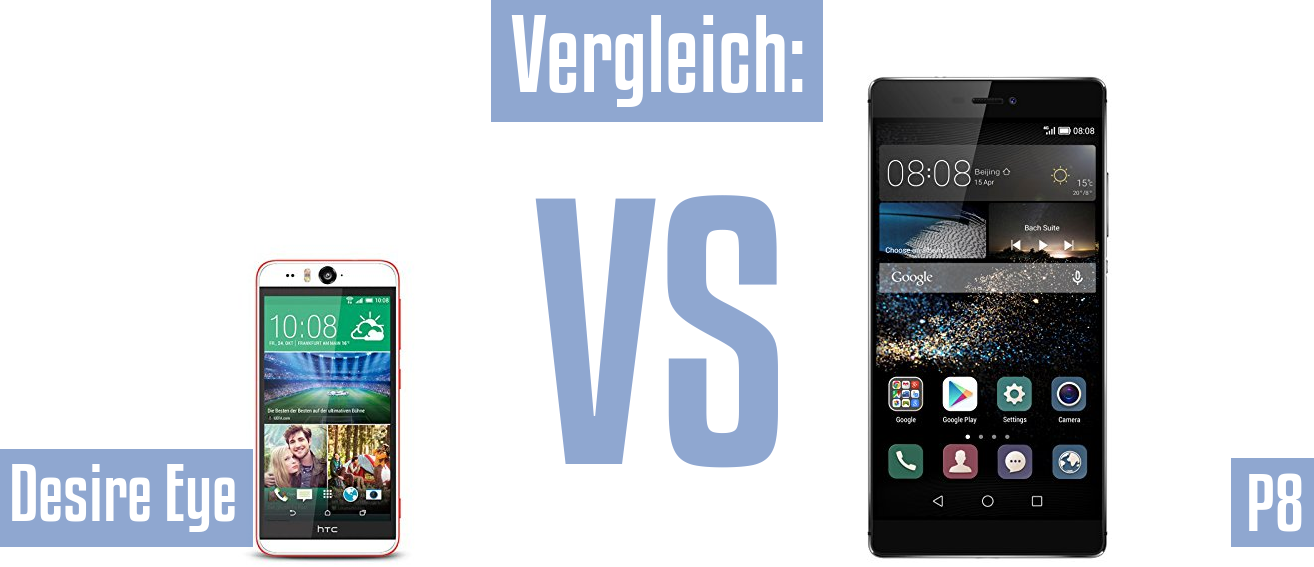 HTC Desire Eye und HTC Desire Eye im Vergleichstest