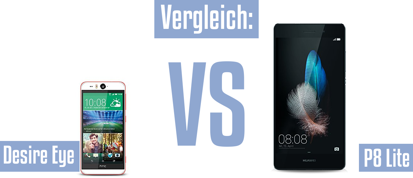 HTC Desire Eye und HTC Desire Eye im Vergleichstest